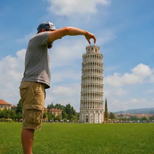 forced perspective example image.